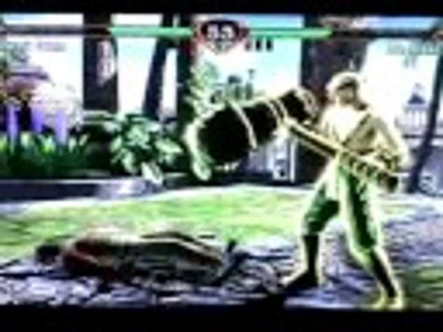 Obama vs. McCain in Soulcalibur IV