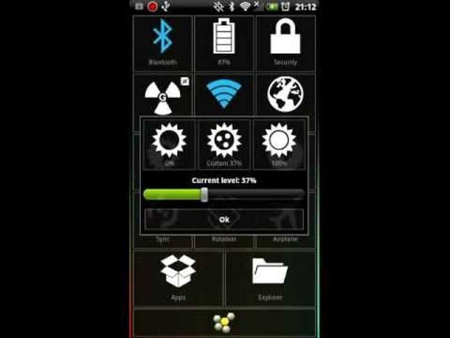Hive Settings for Android Puts All Of Your Phone’s Most Useful Settings Together on One Screen