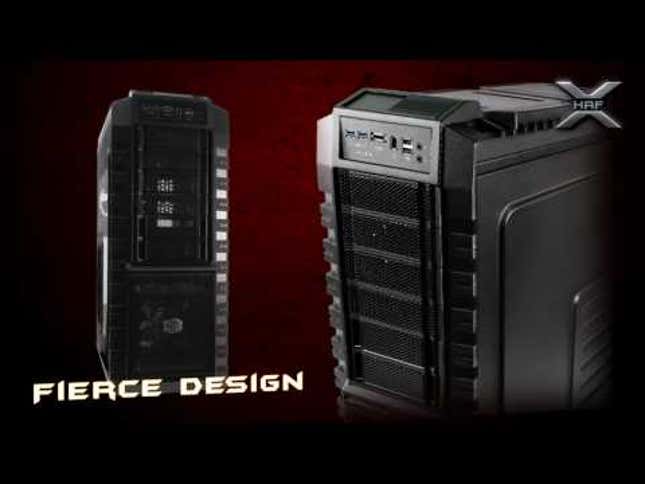 Most Popular Desktop Computer Case: Cooler Master HAF X