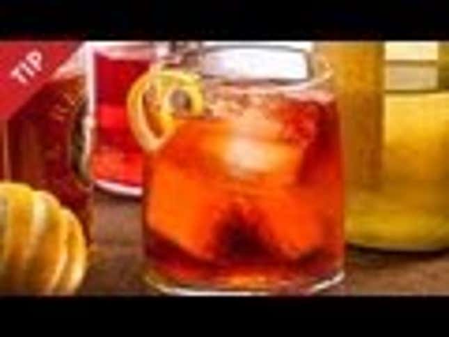 Make Cocktails with Unwanted Wine