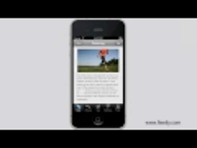 The Fleetly iPhone App and Webapp Turns Exercise Into a Challenging Game