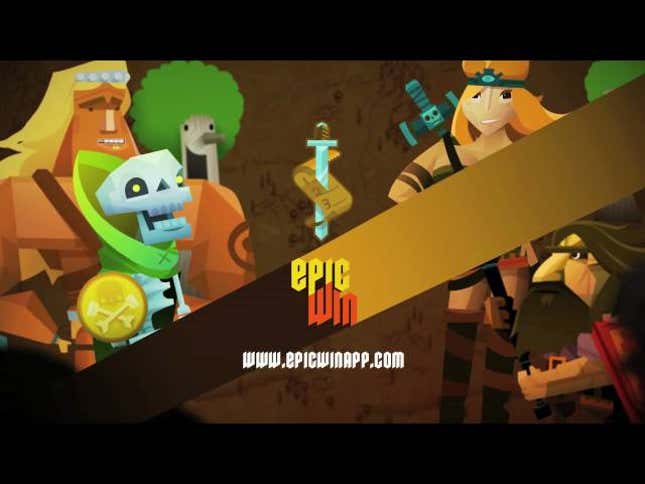 EpicWin Turns Your To-Do List into a Role-Playing Game, Available Now