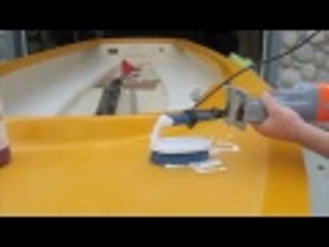 DIY Power Brush Marries Cleaning with Power Tools