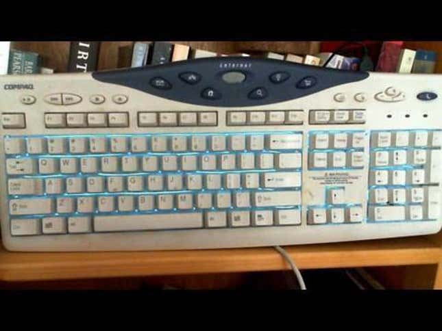 Make Your Own Backlit Keyboard