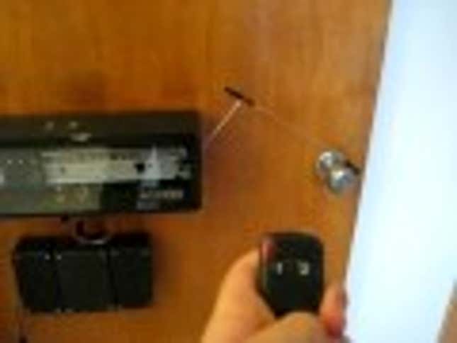 DIY Key-Fob Front Door Opener