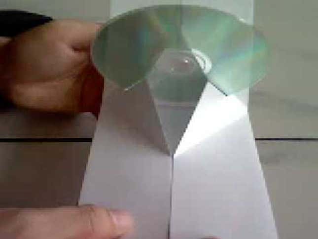 Pop-Up Paper CD Case