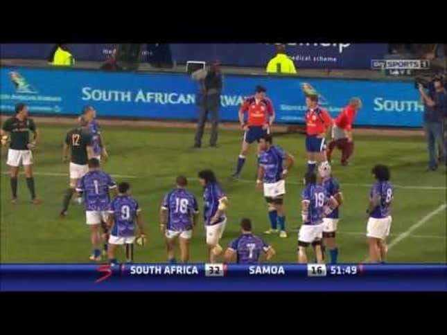 No "Malicious Intention" For Rugby Player Who Grabbed Opponent's Balls