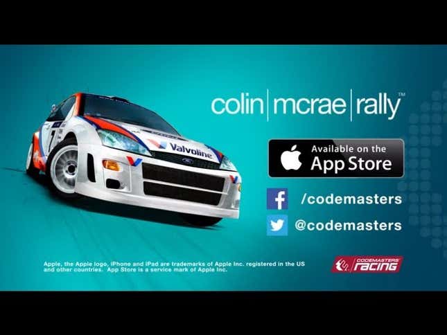 Codemasters' Classic <em>Colin McRae Rally</em> Goes Mobile