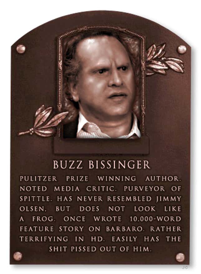 Image for article titled Deadspin Hall Of Fame Inductee: Buzz Bissinger