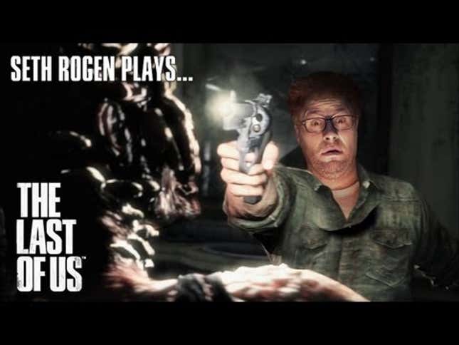 'I Need A Drink': Seth Rogen Plays <em>The Last of Us</em>