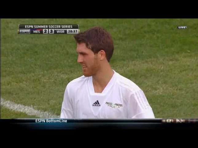 Financial Analyst Promptly Scores Bicycle Kick Against World's Best