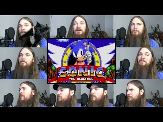 Sweet Mother Of Beards, This A Cappella <em>Sonic</em> Cover Is Great