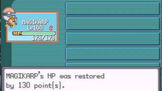 Pokemon Trainer Goes Through Entire Elite Four With Just A Magikarp