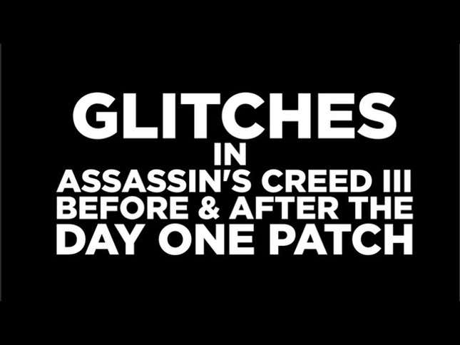 How Has <em>Assassin's Creed III</em> Disappointed Me? Let Me Count The Ways.