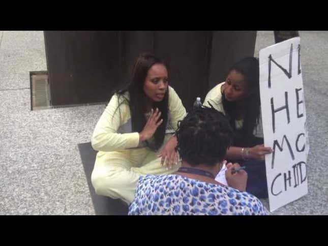 Watch Dwyane Wade's Ex-Wife Make Her Case On Chicago's Streets