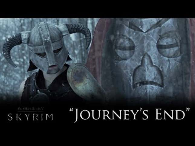 Turns Out $100 Gets You A Pretty Good <em>Skyrim</em> Movie