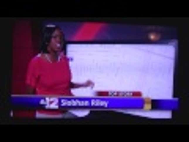 News Reporter Draws Penis On Live TV