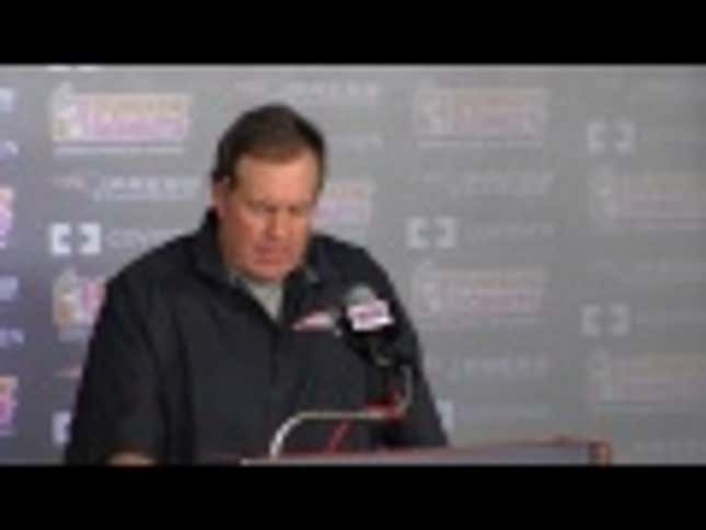 Look At These Slobbering Media Reviews Of Bill Belichick's Presser