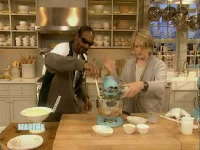 Saturday Night Social: When Martha Met Snoop
