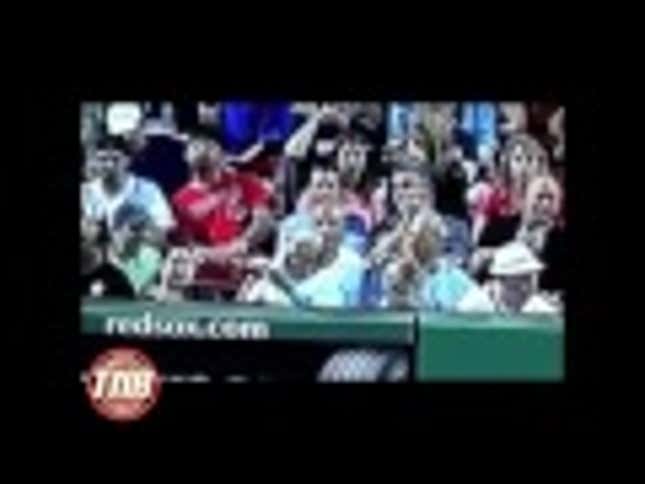 Fearless Red Sox Fan Refuses To Flinch At Foul Balls