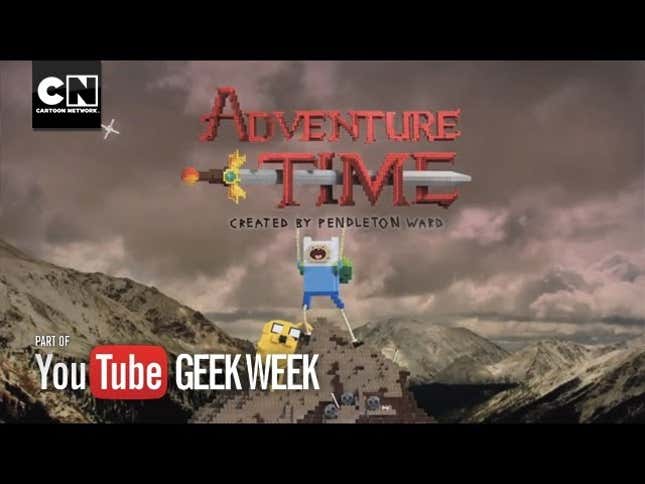 You Need To Watch <em>Adventure Time's</em> Intro Redone With Legos