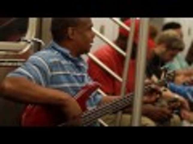 Yes, This Man Is Doing More Than Just Bothering Women on the Train