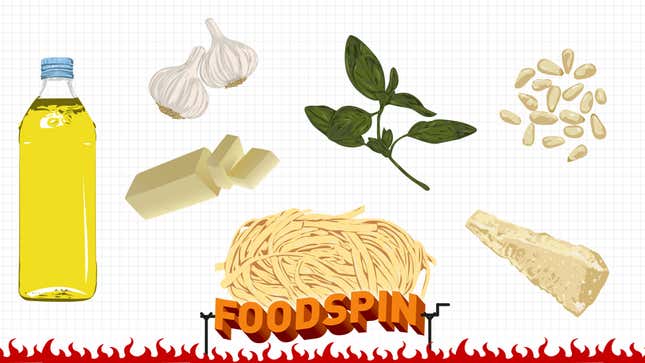 Image for article titled How To Make Pesto, Using That Terrifying Basil Plant On Your Sill