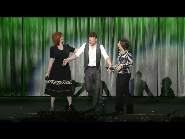 Tom Hiddleston Gamely Sings 'Bare Necessities' for Disney Overloards