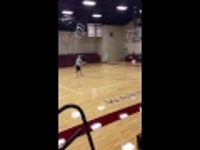 This High Schooler Sank 135 Three-Pointers In Five Minutes