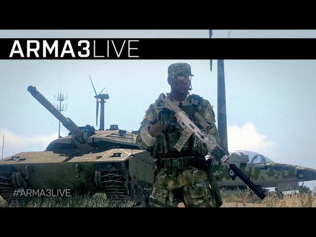 Watch An Hour Of <em>Arma 3</em>'s Massive Military Simulation
