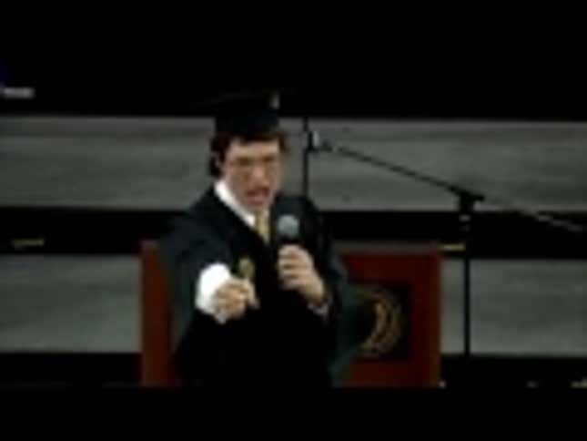 Georgia Tech Student Gives Most Impassioned Welcome Speech Ever