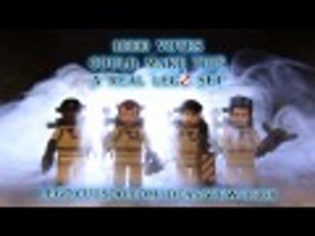 LEGO Ghostbusters. Yes Please.