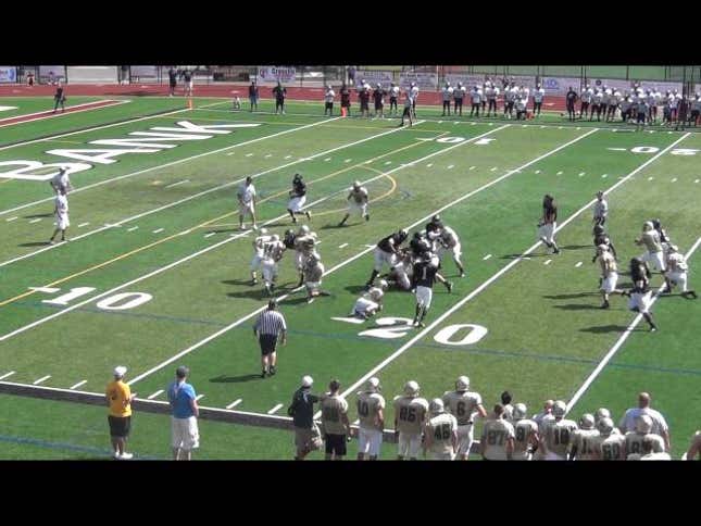 Michigan Recruit Breaks Tackles Like A Video Game Character