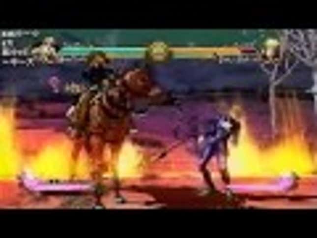 A 38-Hit Combo. Using A Horse