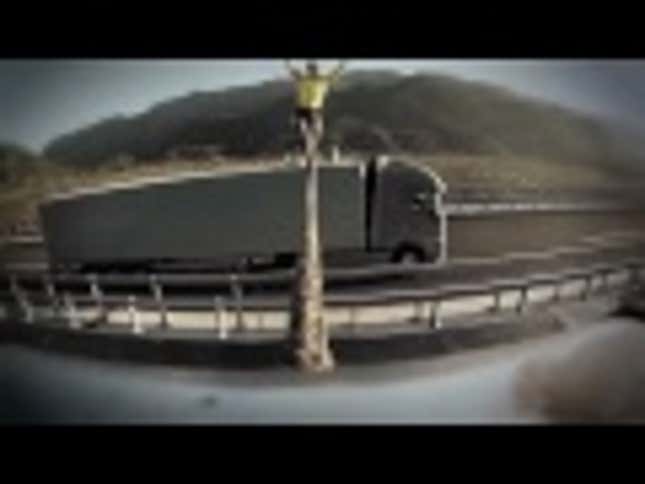 Meet The Woman Who Walked On A Wire Between Two Speeding Trucks