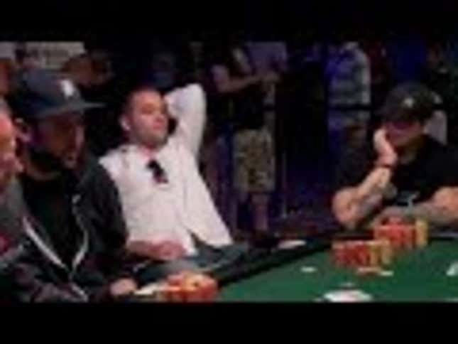 Bad Beat Turns Pro Poker Player Into The World's Saddest Man