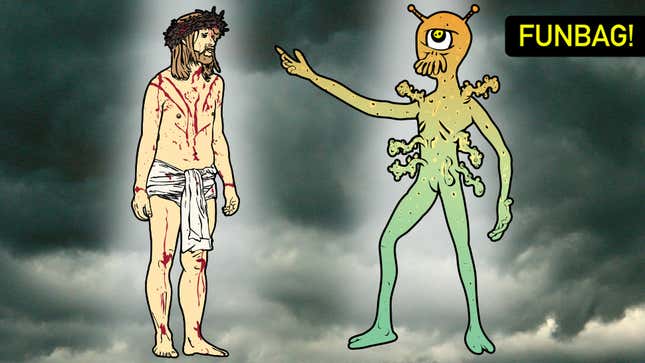Jesus vs. Aliens: WHO YOU GOT?!