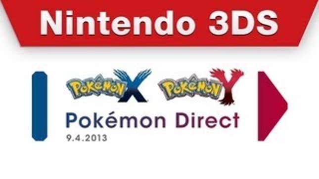 Watch Today's Special <em>Pokemon X/Y</em> Nintendo Direct Right Here