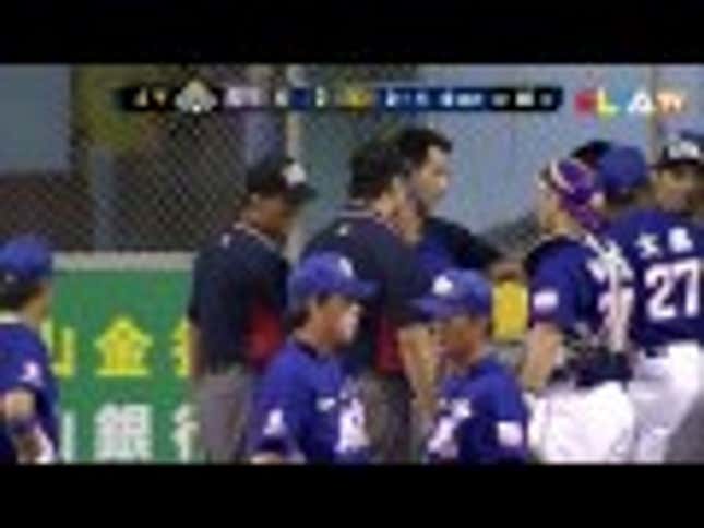 Baseball Argument Escalates Into Umpire Grabbing Manager By The Throat