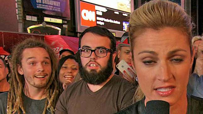 Beardo And Dreads Pulled Off The Best Videobomb On Erin Andrews