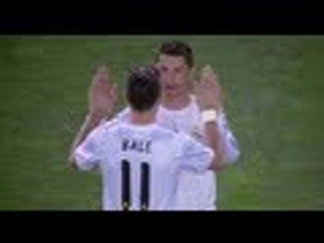 Gareth Bale Scores On His Real Madrid Debut