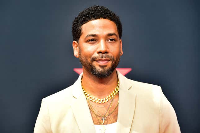 Jussie Smollett attends the 2022 BET Awards at Microsoft Theater on June 26, 2022 in Los Angeles, California.