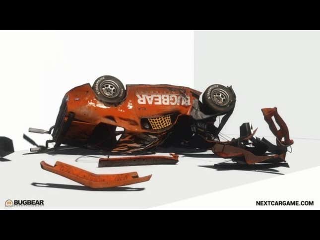 I Like How These Video Game Cars Break
