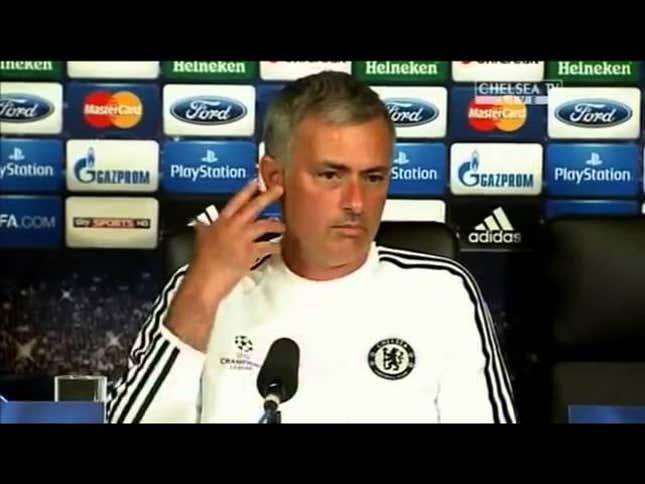 José Mourinho Says He Isn't Worried About Chelsea. Maybe He Should Be.