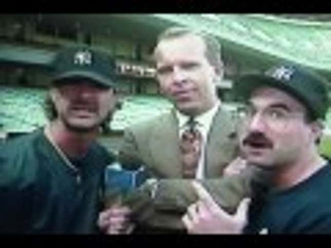Here's Don Mattingly Pretending To Be A Wrestler