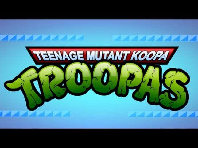 Little Details Make This <em>Ninja Turtles</em>/<em>Mario</em> Mashup Great