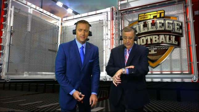 Kirk Herbstreit Unhappy ABC Showed KSU-Texas To Only 36% Of The Country