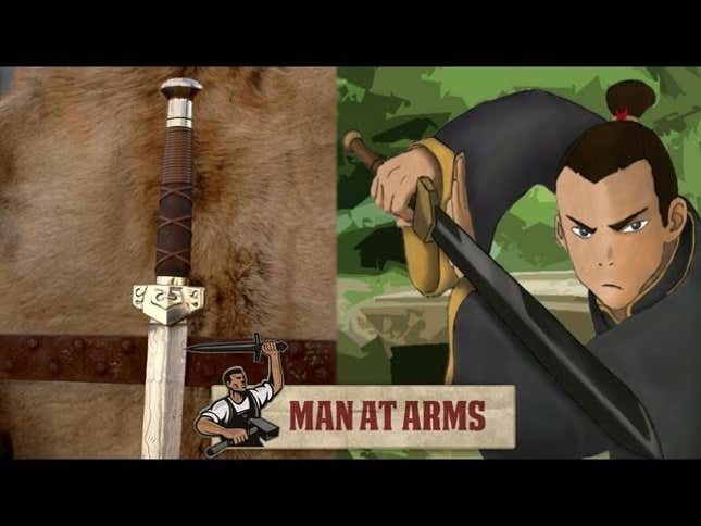 He Forged The Meteor Sword From <em>Avatar</em>. Then, He Cut Stuff With It.
