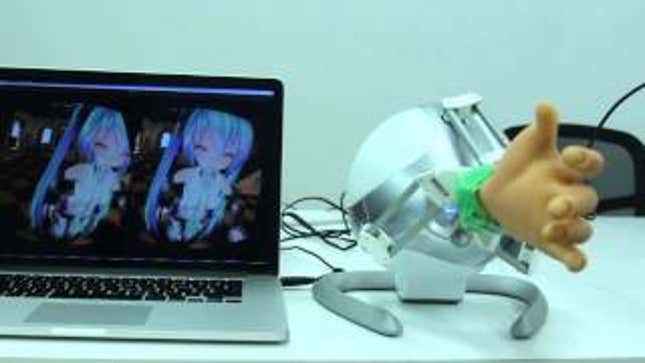 Oculus Rift Makes Virtual Idol Handshakes Possible