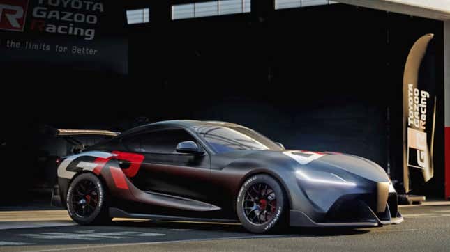 Image for article titled Toyota Is Building A V8-Powered Supra, But You Can't Buy It